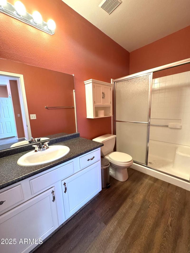 Inviting Bath with Walk in Shower