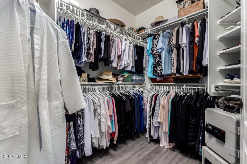 Primary Walk In Closet