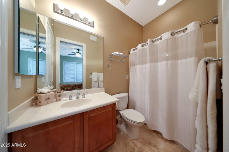 Casita includes a full bathroom