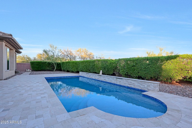 Pool and hardscaping new in 2022