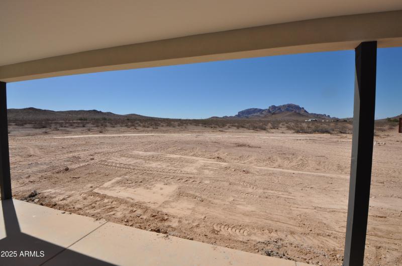 View from back patio