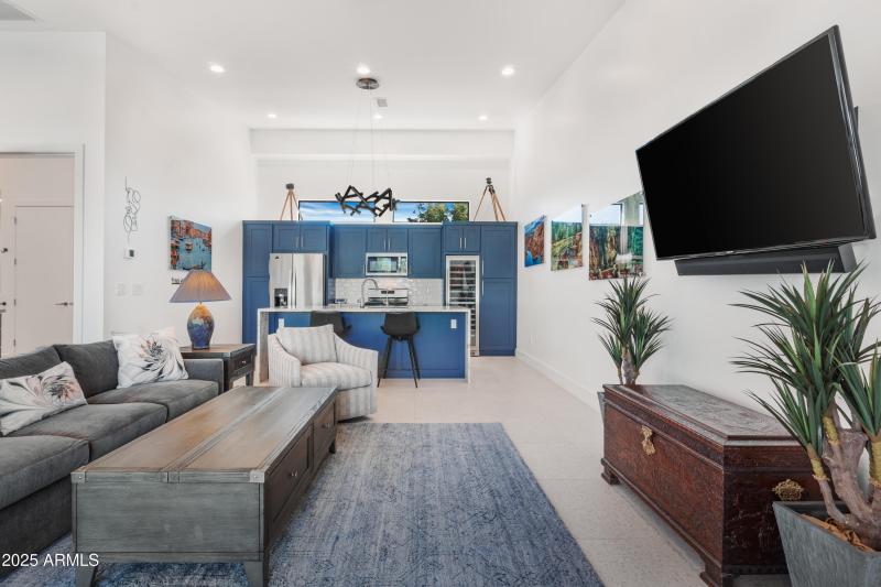 Casita family room & Kitchen