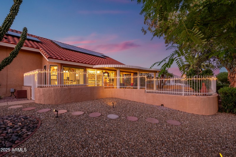 Wonderful Fenced Back Patio