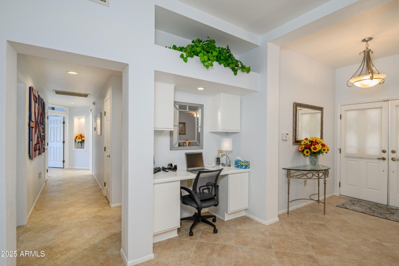 Desk Area with Lighting