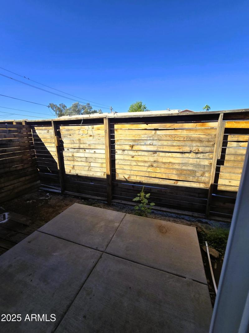 Back Patio View