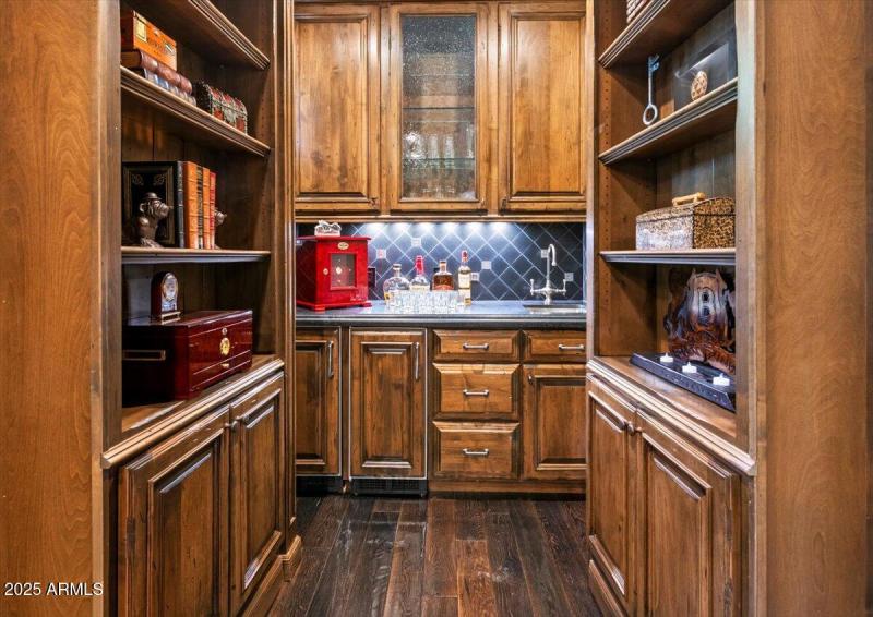 Secret Wet Bar in Office