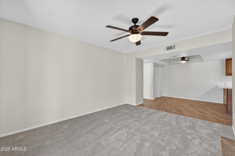 Living Room and Dining Room