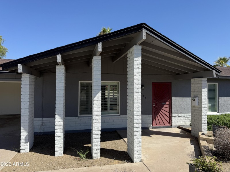 Mid Century Entrance