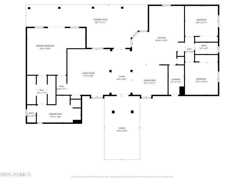 UTE Floorplan with Dimensions