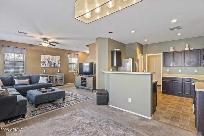 Dining to Family Room