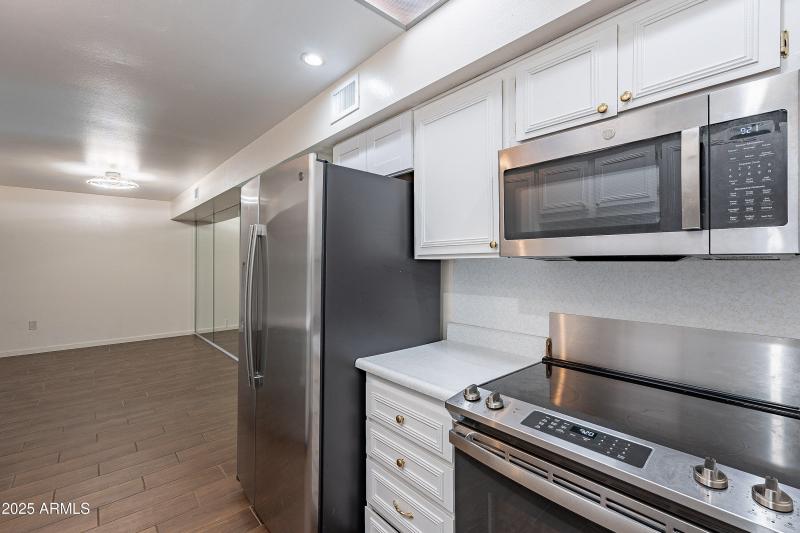 Kitchen With Stainless Appliances
