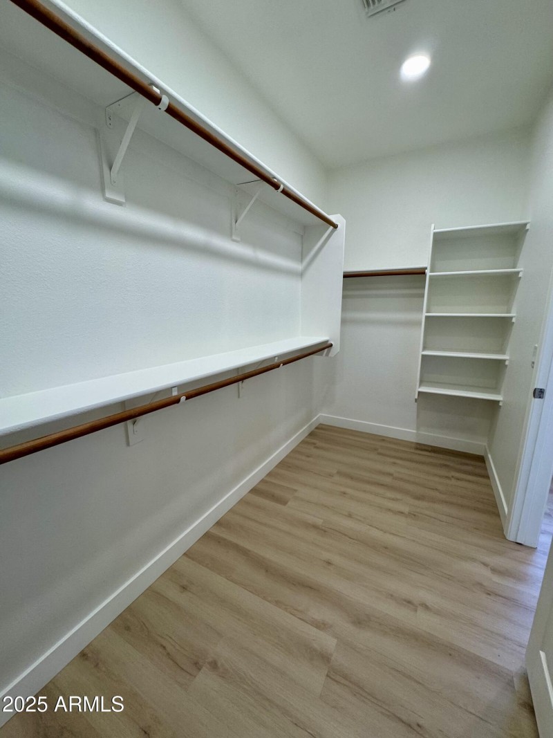 Primary bedroom closet