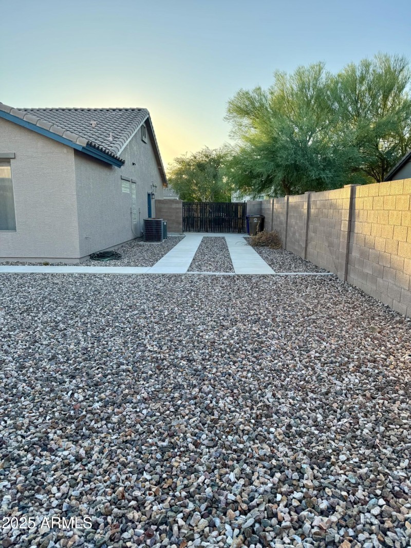RV gate to side yard
