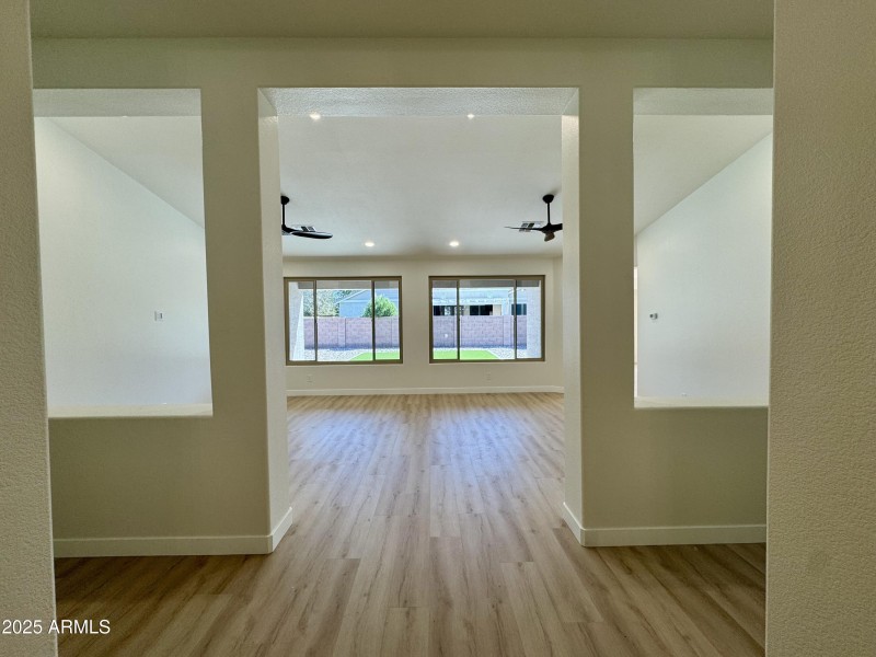 View of great room from entry