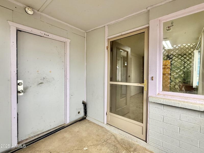 26-Rear Patio - entry to main house and