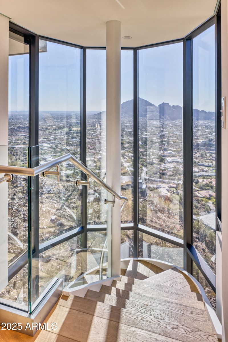 All Glass Stairwell