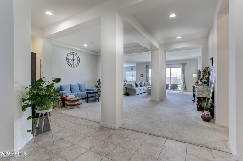 22533 N 93rd drive living room