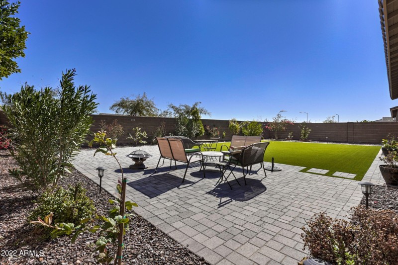 22533 N 93rd drive backyard 2