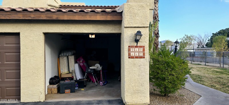 Garage View Front