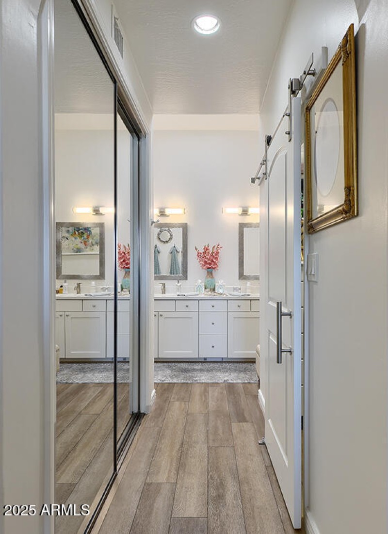 His and Hers Closets!