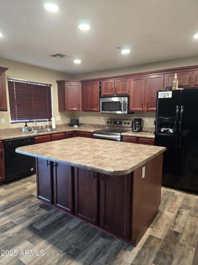Remodeled kitchen