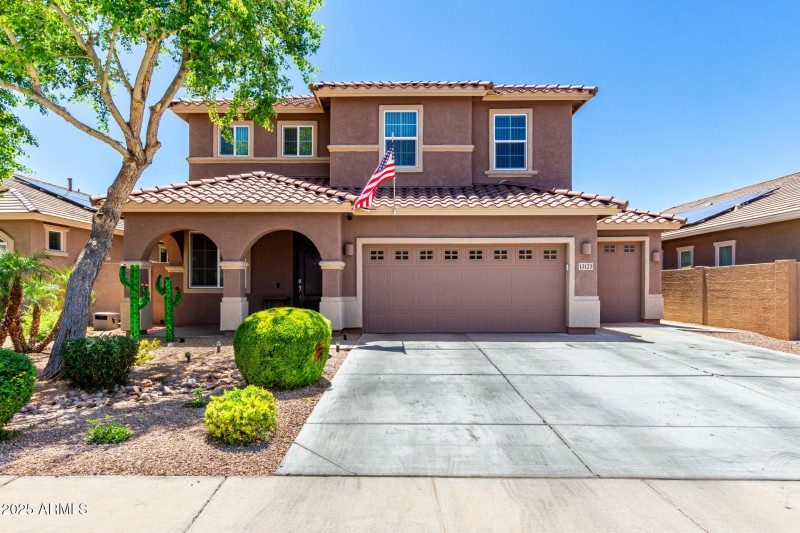 Welcoming Shaded Front Porch