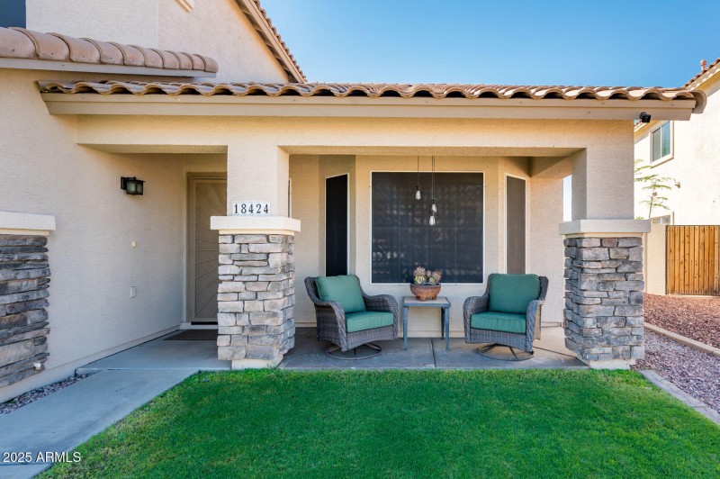 Front patio