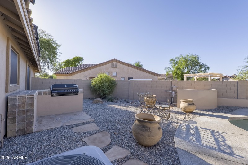 Backyard/Grill Area
