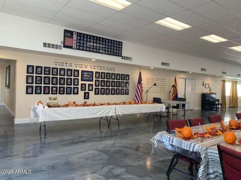 Veterans Wall in Clubhouse