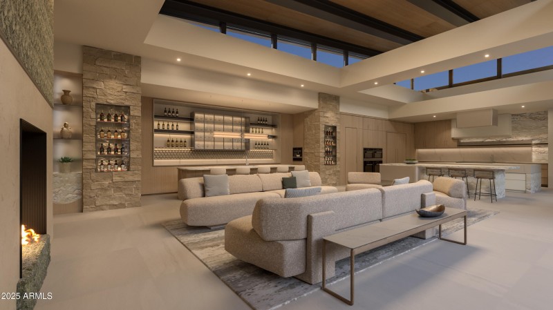 Amber Living Room