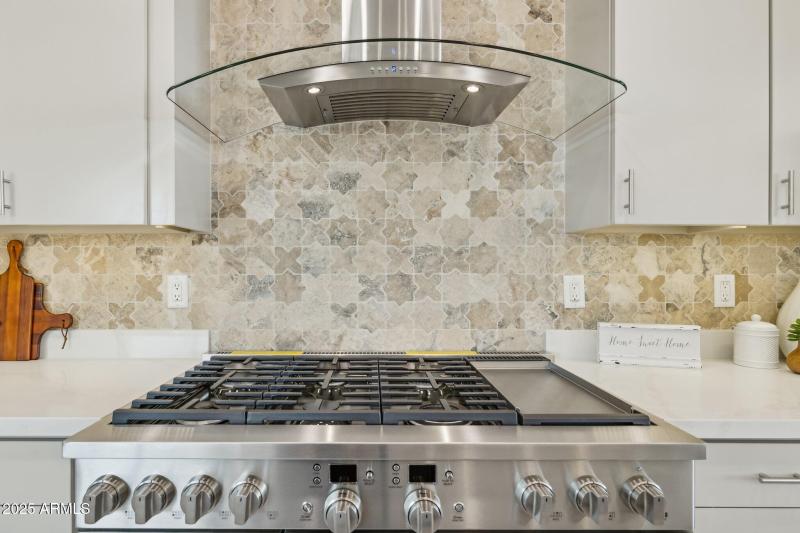 Stainless Range with Griddle