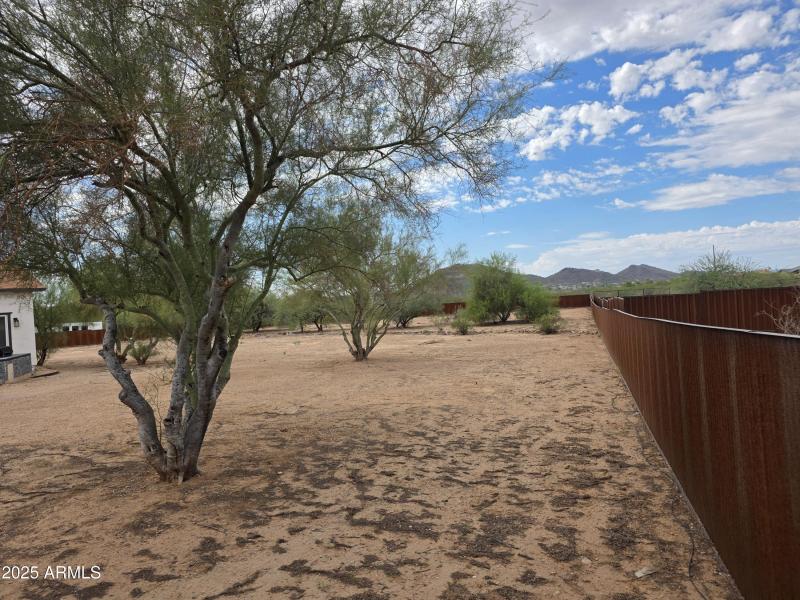 Second Patio View facing West