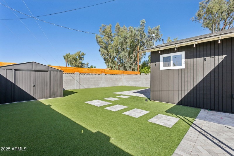 Storage shed for additional storage