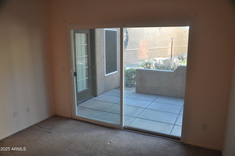 master bed looking out