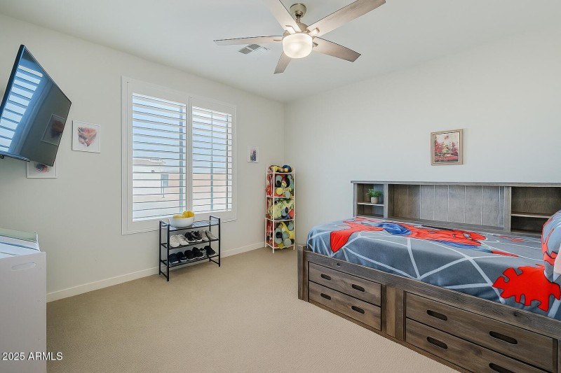 Bedroom 3 with Walk In Closet