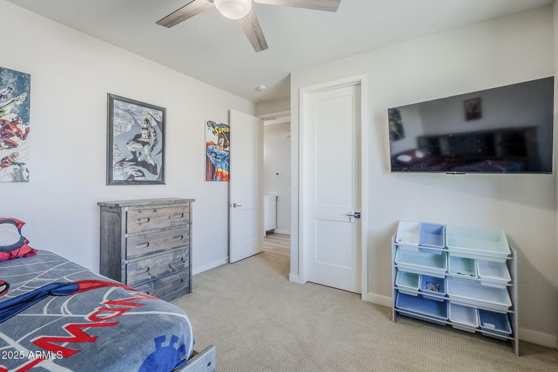 Bedroom 3 Split from Primary