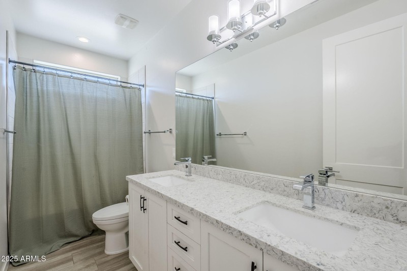 2nd Bathroom with Quartz Couter