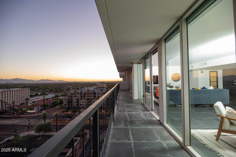 32 South Balcony Long at Sunset West Vie