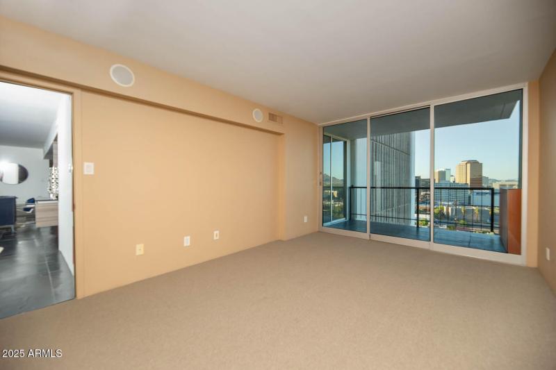 34 Guest Bedroom with North Balcony from