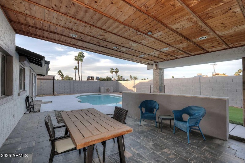 Covered Patio-View