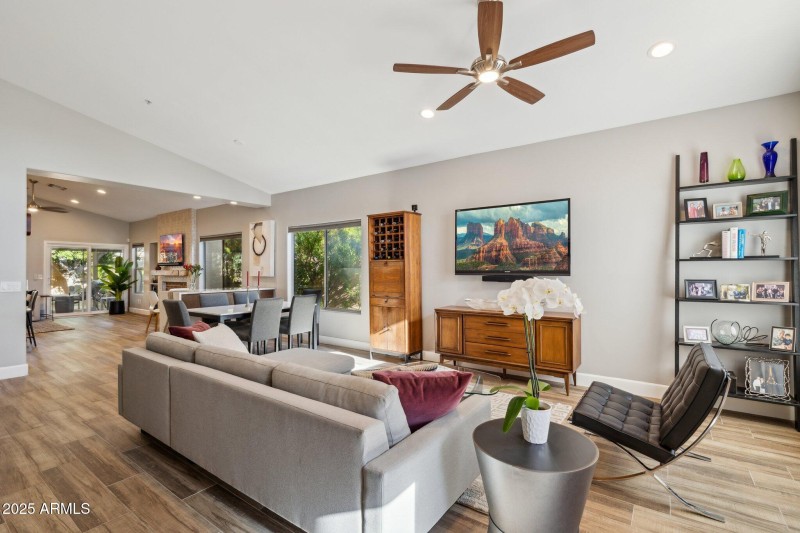 Open concept living room