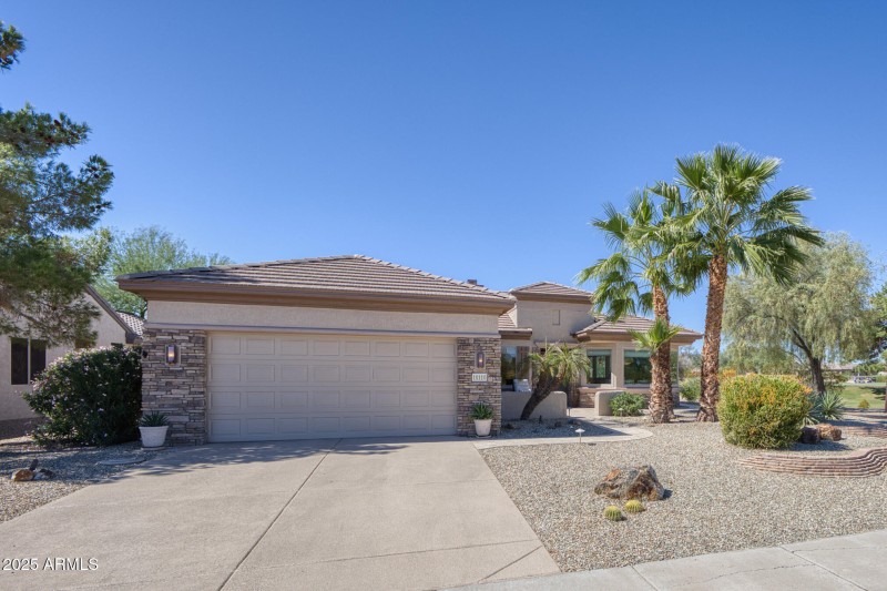 Your new home with coated driveway