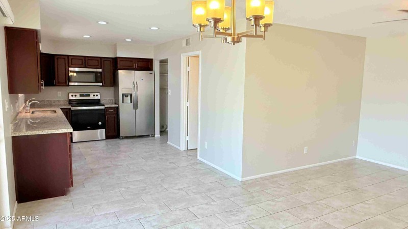 Kitchen and Family Rm