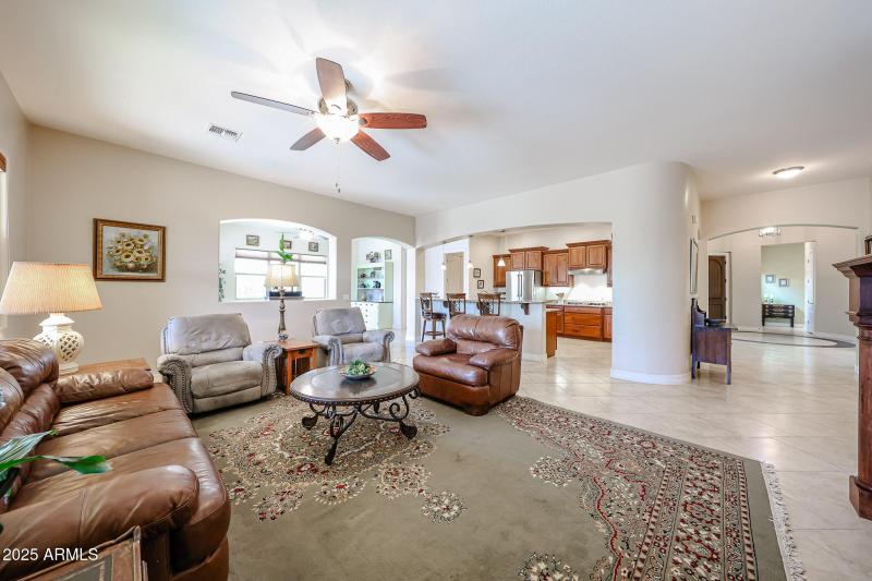 Open to Kitchen and Dining