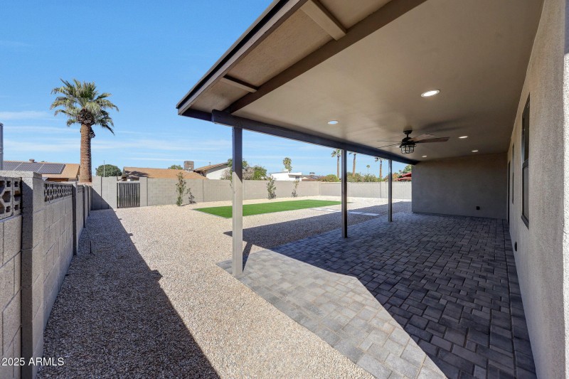 Covered Paver Patio