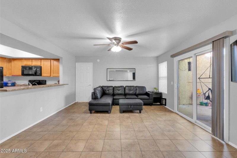 Living Room + Patio Entry