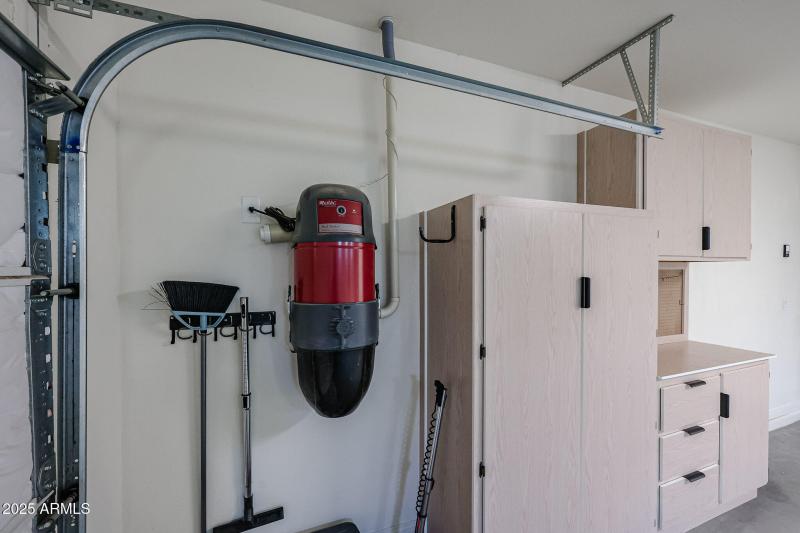 Central Vac and Cabinets