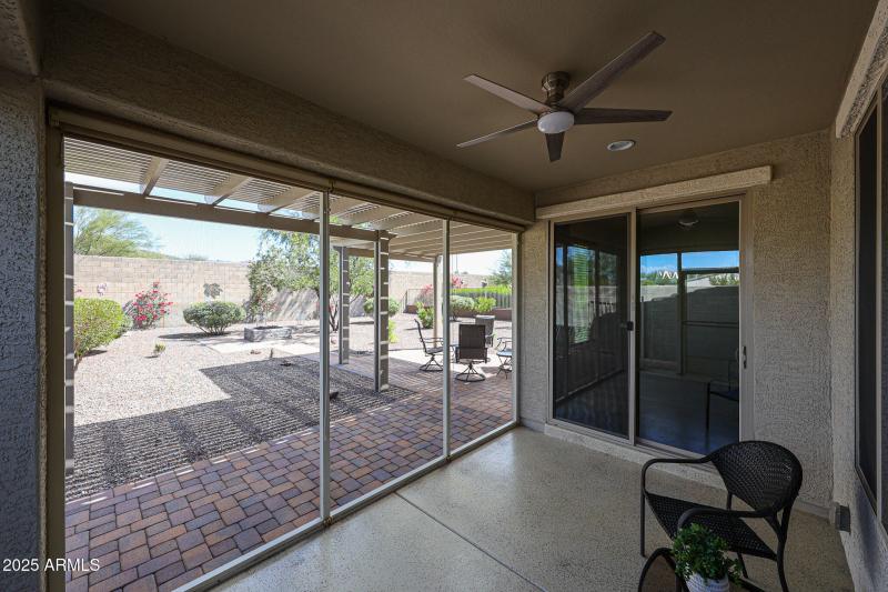 Screened-in Arizona Room