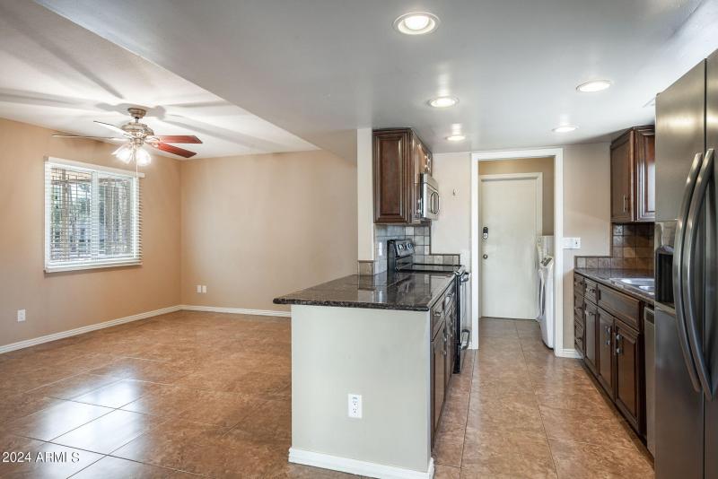 Kitchen to Family Room