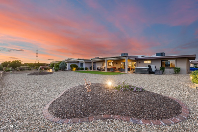 Backyard / Back of Home